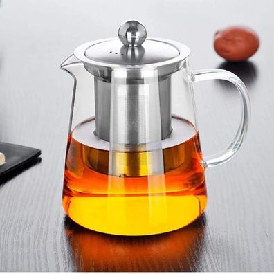 Kreative Teekanne mit Edelstahlfilter für eine Person 450ml