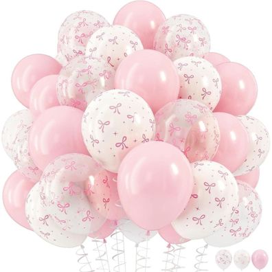 Lila Gold Luftballons 60 Stück Pastell Dunkellila Violett Metallic 12'' Konfetti