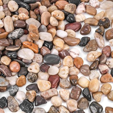 450g Naturstein Flusskiesel Vasen Deko Garten Sukkulenten 450.0 Gramm