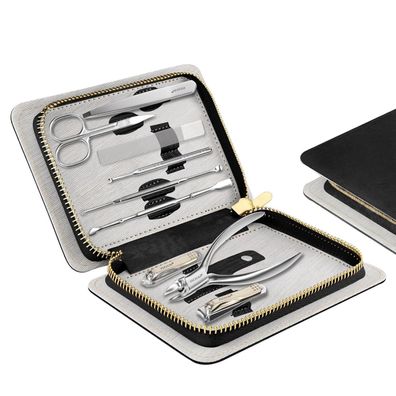 Professionelles Maniküre-Set aus Edelstahl 9-in-1 Pediküre
