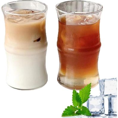 Latte Macchiato Gläser 400ml Kaffeegläser Kristall trinkgläser Cocktail