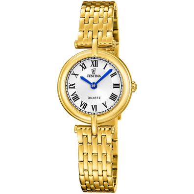 Festina Quarzarmbanduhr für Frauen Goldfarben F20790/1