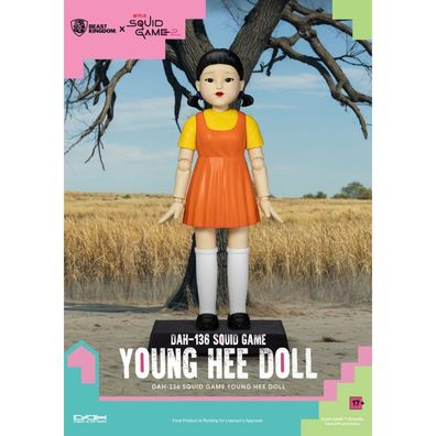 Beast Kingdom Toys Squid Game Actionfigur mit Sound Young Hee Doll 30 cm