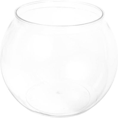 Aquarium Fischglas 24cm Fischtank Kugelaquarium Dekoration