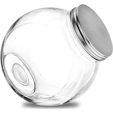 Großes Bonbonglas 4L mit Schraubdeckel für Bonbons und Vorratshaltung