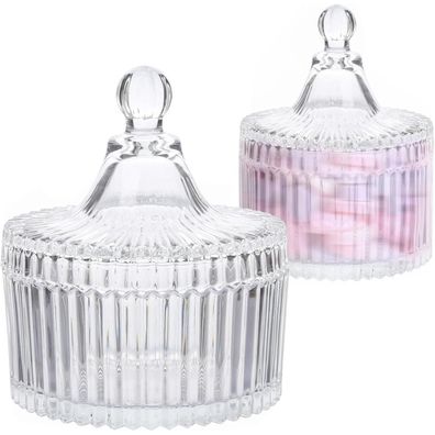 Süßigkeiten Glas Dose Kristall Vintage Bonbonglas Aufbewahrungsgläser