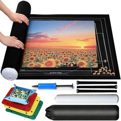 Meishang Puzzle Roll Mat 2000 Teile Tragbare Puzzles Jigsaw Matte