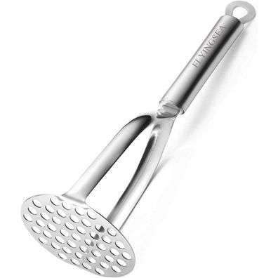 Flyingsea professioneller Kartoffelstampfer Edelstahl Gemüsestampfer 18-10