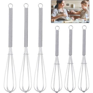 Opopark Profi Plus Schneebesen Set Klein und Groß Edelstahl 13cm 18cm
