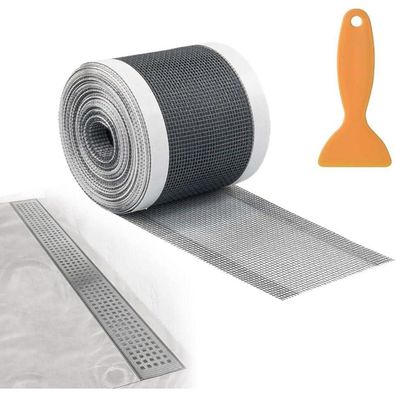 Einweg Duschabfluss Haarfänger Abflussfilter 7cm*10m