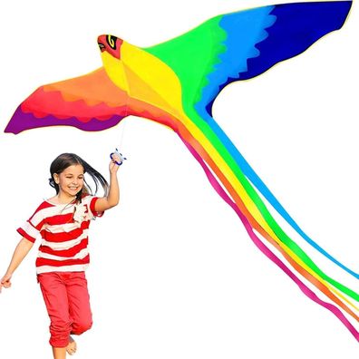 Touch The Sky Phönix-Drachen für Kinder und Erwachsene - Leicht zu fliegen