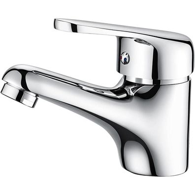 Auralum Wasserhahn Bad Klein Chrom Einhandmischer Mischbatterie