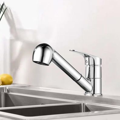 Namuoto Küchenarmatur Ausziehbar 360° Drehbar Wasserhahn Spültischarmatur 2