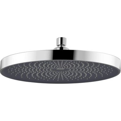 Krobec Neues Design Kopfbrause Duschkopf Rund 260 mm Regendusche Spa-Chrom