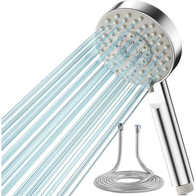Magichome Duschkopf Wassersparend 5 Strahlarten Hochdruck Handbrause ABS