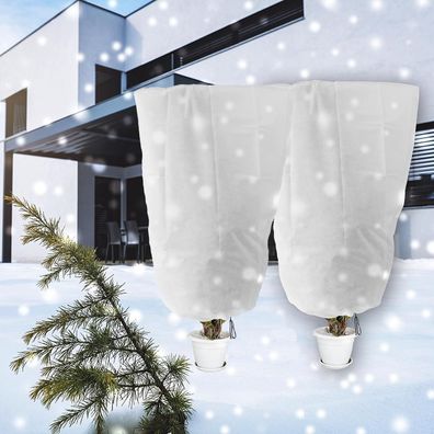 Winterschutz Pflanzen Frostschutzhaube Pflanzenschutz 160x100 cm 2er Set