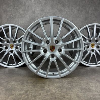 Original Porsche 997 19" C2 2S Carrera S Sport Design Felgen 8J ET57 + 11J ET67