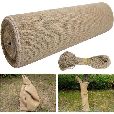 Purple Star Baum Winterschutz 6Mx40CM Jute Pflanzen Frost Feuchtigkeit