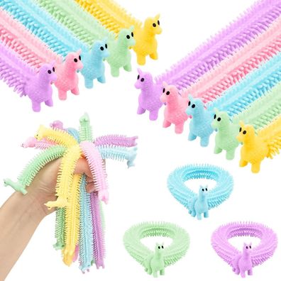 Ainiv Alpaka Stretchy String Spielzeug 10er Pack Stressabbau Spielzeug Sensory