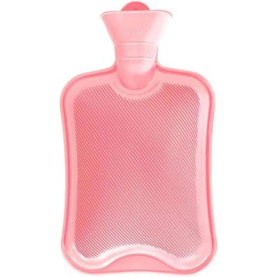 Wärmflasche 2L Naturkautschuk Bettflasche Kinder Frauen Geschenk