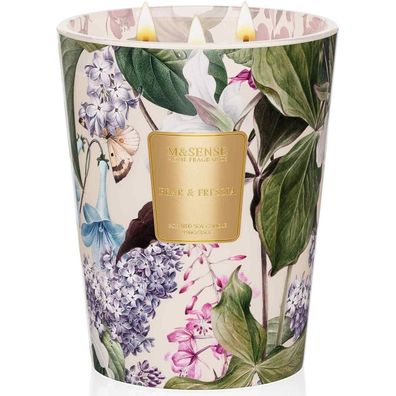 Duftkerze Birne Fressia 3-Docht Sojakerze 990g 150h Brenndauer Geschenk Kerze