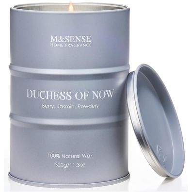 Dufkerze Bergamotte Jasmin Zuhause Frauen 320g 70h - Kerzengeschenke Gemütliche