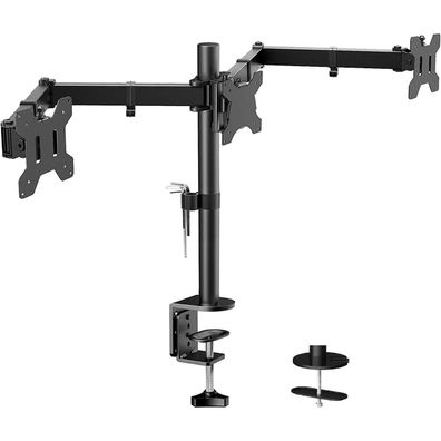 Monitor Halterung Triple 3 Monitore 13-27 Zoll 10 kg Arm VESA 75 100 mm