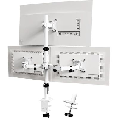 Monitor Halterung für 3 Monitore 13-32 Zoll Schwenkbar Neigbar VESA