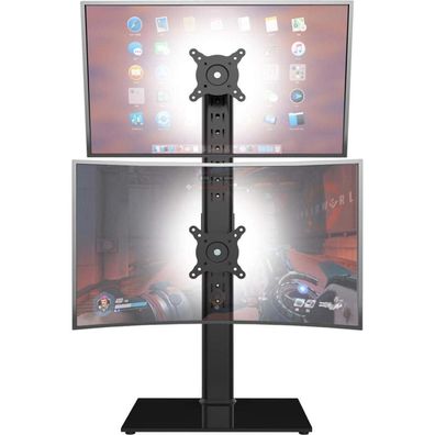 Dual Monitor Ständer Vertikal Stapelbildschirm für 13-34 Zoll Bildschirme