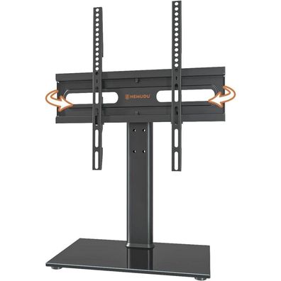Universal TV-Ständer 27-55 Zoll LCD LED höhenverstellbarer Glasfuß VESA