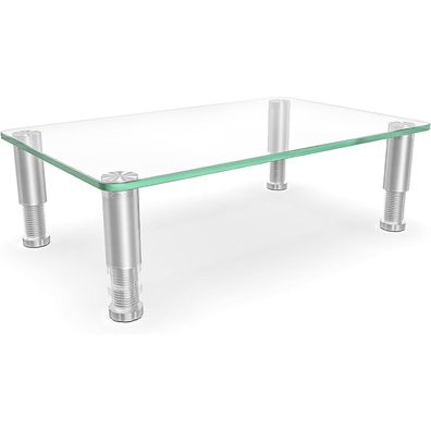 Glas Monitorerhöhung höhenverstellbar Laptop TV Xbox One