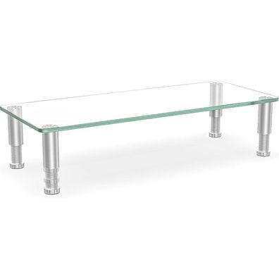 Monitorständer Glas Laptopständer ergonomisch höhenverstellbar HD01T-001P