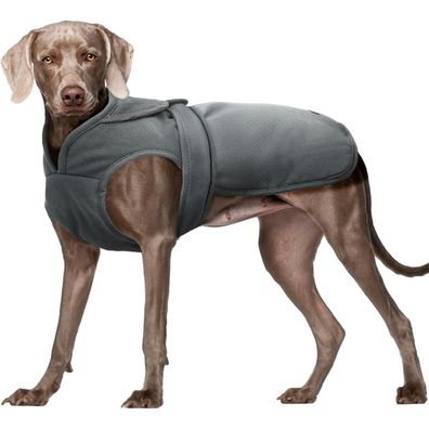 Kuoser Winter Hundemantel Reflektierend Fleece XS-3XL Grau