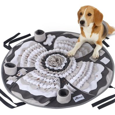 Ieuumler Schnüffelteppich Hund Waschbar Trainingsmatte rutschfest Futtermatte