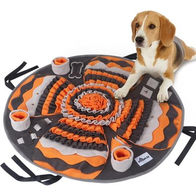 Ieuumler Schnüffelteppich Hund Trainingsmatte rutschfest futtersuche Stressabbau