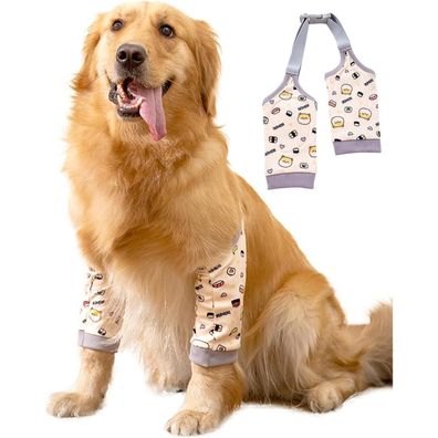 Dkddsss Hund Ellenbogenbandage Erholung Sleeve Vorderbeine Arthrose XXL
