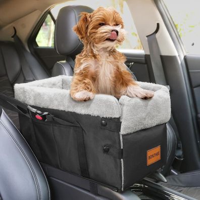 Mittelkonsole Hundesitz für kleine Hunde Auto Booster waschbar 9kg