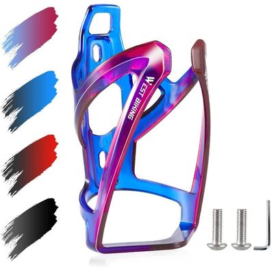 Fahrrad Flaschenhalter MTB Rennrad Wasserkäfig ultraleicht langlebig Purple