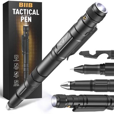 BIIB Multifunktionaler Stift LED Geschenk Männer Papa Opa Gadgets Weihnachten