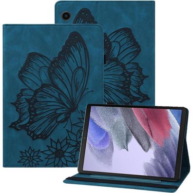 Rostsant Hülle für Samsung Galaxy Tab A9+ 11 Zoll, PU Leder Brieftasche mit