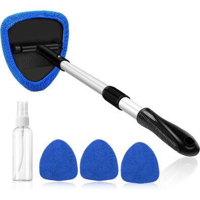AstroAI Auto Scheibenreiniger Kit mit 4 Mikrofaserpads Blau