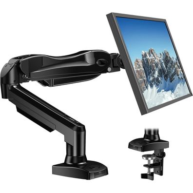 Monitor Halterung Gasfeder für 13-32 Zoll Bildschirme VESA 75 100 Schwarz