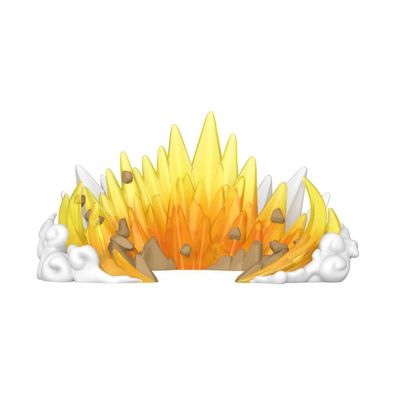 Power Up POP! Elements Vinyl Figur Yellow 5 cm