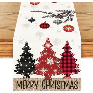 Weihnachtsdeko Innen Tischläufer Weihnachten Christmas Decorations 33x183cm