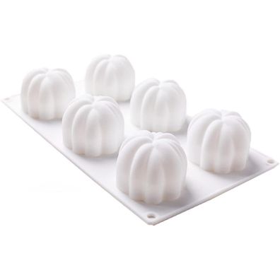 Kürbis Silikon Backform 3D Halloween Dessert Form Mousse Seifenform Gelee DIY