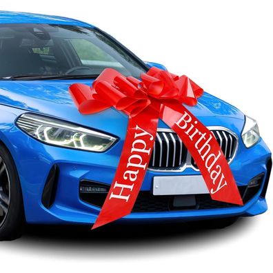Moosono Rote Geschenkschleife Auto Fahrrad Saugnapf 18 Geburtstag 23inches