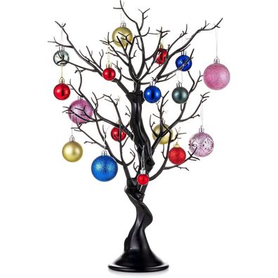 Schwarzer Künstlicher Zweigbaum 58cm Hochzeit Ostern Tischdeko