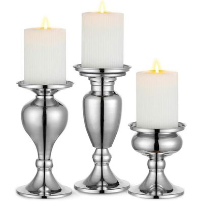 Kerzenleuchter Kerzenständer Schwarz Vintage Metall für Hochzeit Party