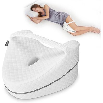 Ergonomisches Memory Foam Kniekissen für Seitenschläfer