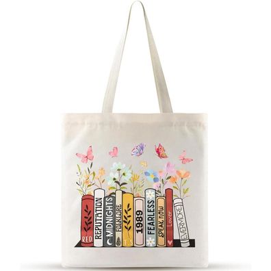 Fizdoqg TS Canvas Tote Bag Bedruckt Album Inspiriert Umhängetasche